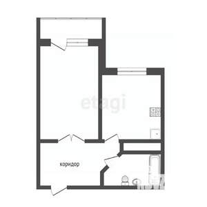 1-к квартира, вторичка, 38м2, 5/18 этаж