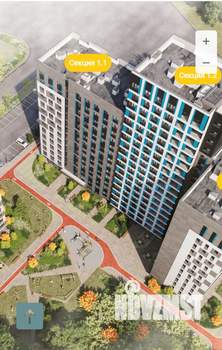 1-к квартира, вторичка, 38м2, 4/14 этаж