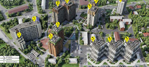 2-к квартира, вторичка, 47м2, 13/19 этаж