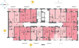 2-к квартира, вторичка, 57м2, 9/16 этаж