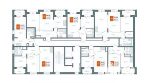 2-к квартира, вторичка, 64м2, 13/14 этаж