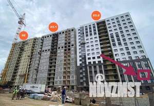 1-к квартира, вторичка, 41м2, 3/16 этаж