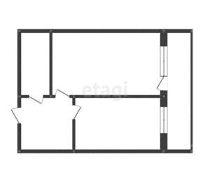 1-к квартира, вторичка, 39м2, 3/17 этаж