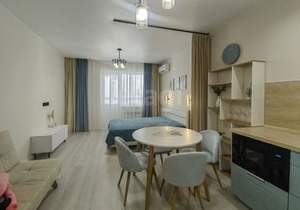 Студия квартира, сданный дом, 40м2, 16/17 этаж