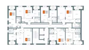 2-к квартира, вторичка, 64м2, 10/14 этаж