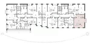 2-к квартира, вторичка, 55м2, 4/19 этаж