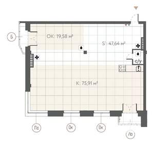 Студия квартира, вторичка, 148м2, 5/8 этаж