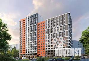 1-к квартира, строящийся дом, 32м2, 13/18 этаж