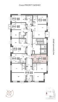 Студия квартира, вторичка, 21м2, 15/19 этаж