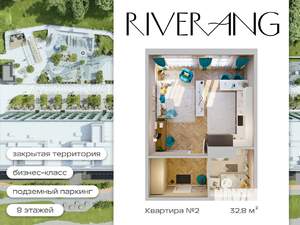 1-к квартира, вторичка, 33м2, 8/8 этаж