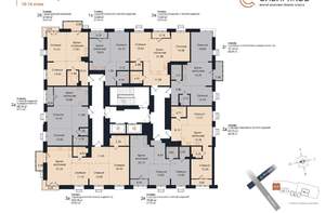 2-к квартира, вторичка, 67м2, 10/18 этаж