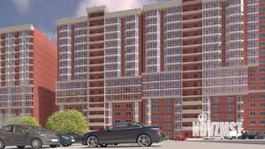 3-к квартира, строящийся дом, 75м2, 8/18 этаж