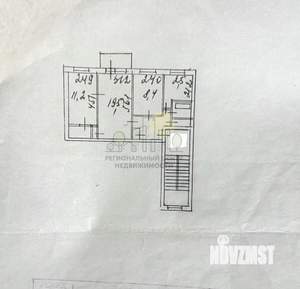 3-к квартира, вторичка, 56м2, 4/5 этаж