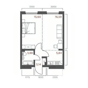 Фото квартиры на продажу (1)