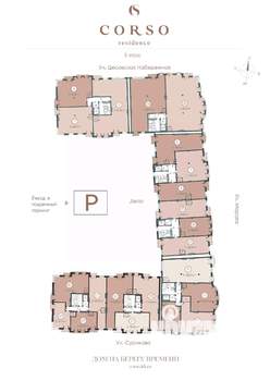 Студия квартира, строящийся дом, 151м2, 4/8 этаж