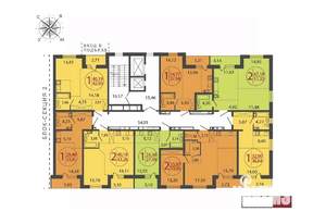 2-к квартира, вторичка, 60м2, 2/19 этаж