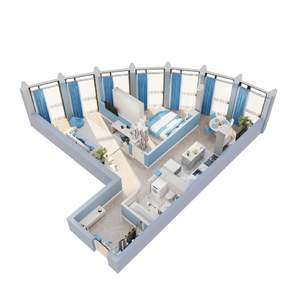 2-к квартира, вторичка, 67м2, 8/8 этаж