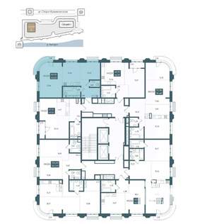 2-к квартира, вторичка, 63м2, 13/20 этаж