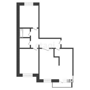 3-к квартира, вторичка, 90м2, 5/16 этаж