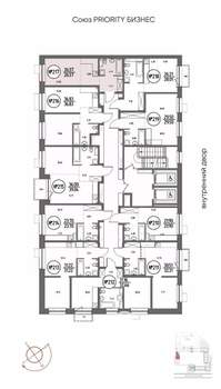 Студия квартира, вторичка, 27м2, 10/19 этаж
