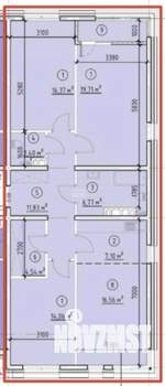 4-к квартира, вторичка, 103м2, 3/8 этаж