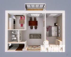 2-к квартира, вторичка, 45м2, 3/5 этаж