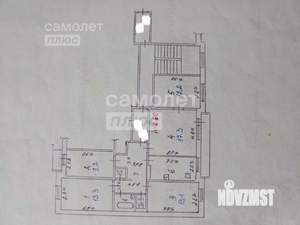 5-к квартира, вторичка, 88м2, 3/5 этаж