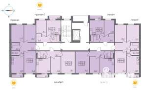 3-к квартира, вторичка, 73м2, 9/9 этаж