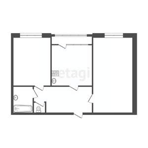 2-к квартира, вторичка, 68м2, 6/9 этаж