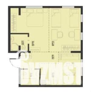 Студия квартира, вторичка, 62м2, 9/17 этаж