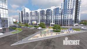 2-к квартира, строящийся дом, 49м2, 9/13 этаж