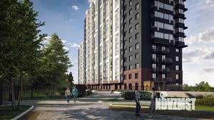 1-к квартира, строящийся дом, 44м2, 13/19 этаж