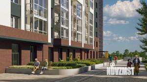 1-к квартира, строящийся дом, 39м2, 5/19 этаж