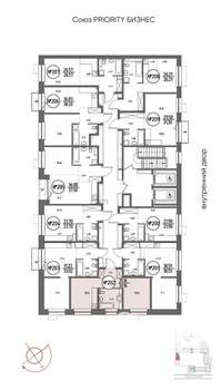 1-к квартира, строящийся дом, 31м2, 9/19 этаж