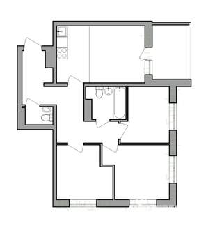 4-к квартира, строящийся дом, 63м2, 11/13 этаж