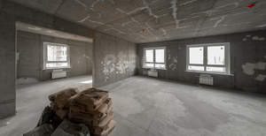 3-к квартира, сданный дом, 62м2, 8/13 этаж