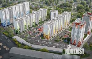 1-к квартира, сданный дом, 39м2, 10/12 этаж