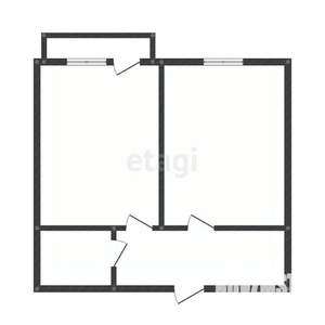 1-к квартира, вторичка, 47м2, 4/8 этаж