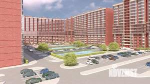1-к квартира, строящийся дом, 35м2, 13/16 этаж