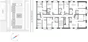 1-к квартира, вторичка, 45м2, 6/10 этаж