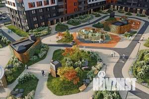 1-к квартира, строящийся дом, 32м2, 13/18 этаж