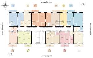 2-к квартира, вторичка, 42м2, 19/19 этаж