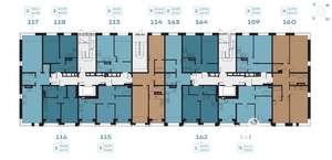 2-к квартира, вторичка, 41м2, 1/8 этаж