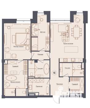 Студия квартира, вторичка, 148м2, 4/8 этаж