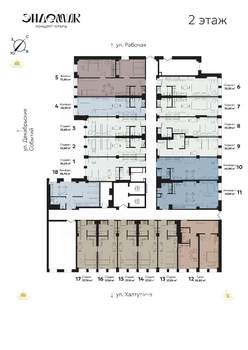 1-к квартира, вторичка, 34м2, 2/9 этаж