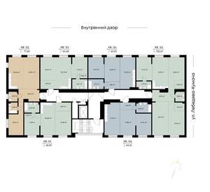 2-к квартира, вторичка, 77м2, 6/9 этаж