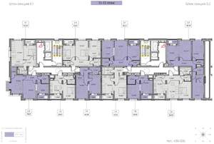 1-к квартира, вторичка, 45м2, 12/13 этаж
