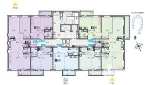 3-к квартира, строящийся дом, 74м2, 11/13 этаж