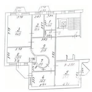 5-к квартира, вторичка, 195м2, 2/9 этаж