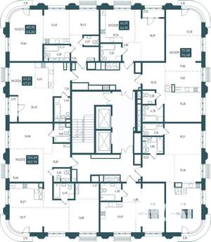 1-к квартира, вторичка, 48м2, 10/20 этаж